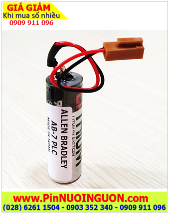 Allen Bradley AB-7 PLC; Pin nuôi nguồn AB-7 PLC lithium 3.6V 2700mAh chính hãng _Xuất xứ Nhật